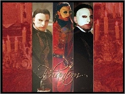 Maska, Gerard Butler, Phantom Of The Opera, Świece